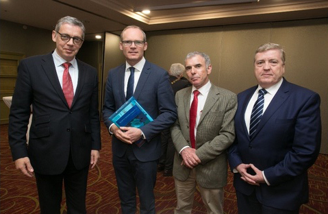 Key figures attending a conference by the Association of Irish Local Government