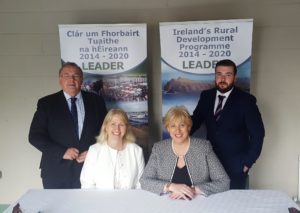 IRL and NRN meet Minister Humphreys at the launch of the Leader Development Programme 2014-2020 on the 8th July 2016