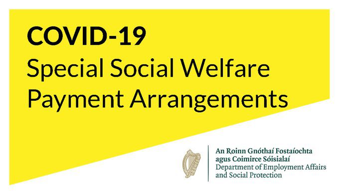 Social Welfare Payment Special Arrangements for COVID-19